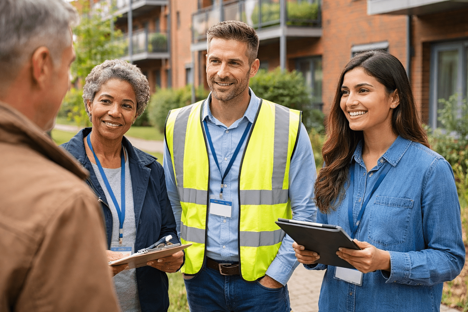 Community-support-in-a-courtyard-conversation